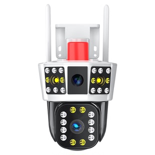 4g摄像头免流量监控器家用手机远程不用wifi网络360度无死角室外