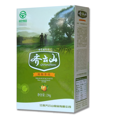 齐云山南酸枣糕小礼盒装236g