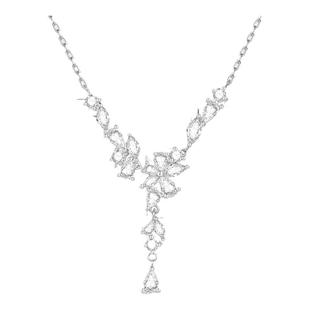 Fanci范琦紫藤花系列紫藤花盛放项链女锁骨链生日新年礼物情人节