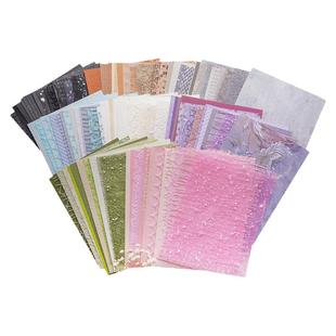 网纱艺术纸纹理纸特种纸手帐纸痛包背景纸幼儿园环创手账主题素材