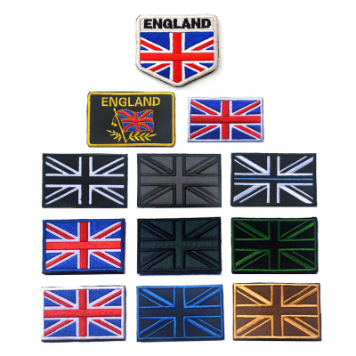 英国国旗刺绣魔术贴章SAS臂章