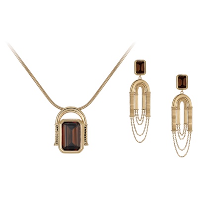 【女神礼物】RC Retro Chic意大利复古时尚首饰 宙斯神庙流苏套装