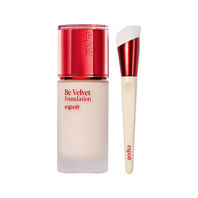 espoir艾丝珀丝绒遮瑕粉底液套盒