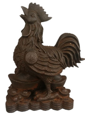 铁公鸡仿古风元宝镇宅聚财工艺品