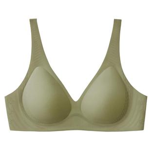 素肌良品引力果冻条软支撑内衣女薄款无钢圈无痕胸罩聚拢上托文胸