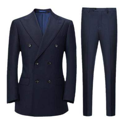 澳洲纯羊毛双排扣高级感西装