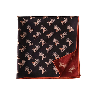 红色羊毛丝巾小方巾送妈妈款女士2026新款马本命年围巾轻奢高级感