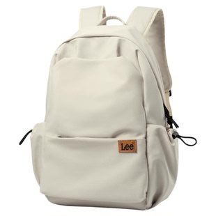 Lee双肩包女2026新款轻便户外书包男大容量通勤电脑包旅行背包