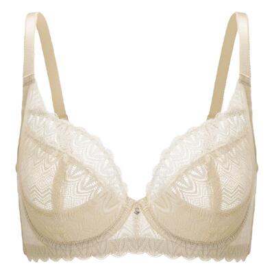 华歌尔薄款内衣女大胸显小文胸