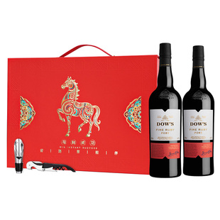 微醺晚安红酒年货礼盒葡萄牙RubyPort红宝石波特酒甜酒加强葡萄酒