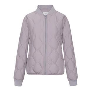 HLA/海澜之家保暖羽绒服25秋冬新款远红外棒球领利落休闲外套女装