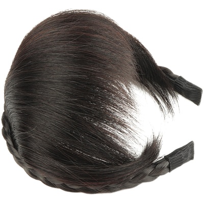 辫子发箍刘海一体遮白发百魅丝