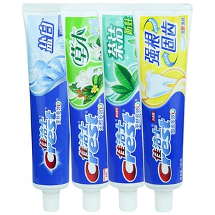 佳洁士草本水晶牙膏天然多效修护盐白含氟薄荷虫牙老牌子正品实惠