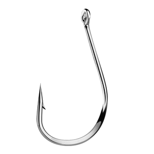 管付溪流细条鱼钩有倒刺散装钩正品高碳钢有孔钩野钓鲫鱼白条袖钩