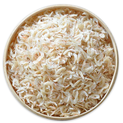 山海农人淡干无盐特大虾皮