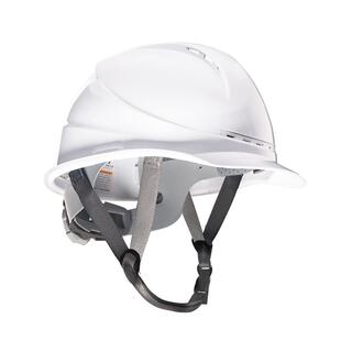 SR品质为先 白色工程安全帽工地国标加厚男安全生产工作帽ABS头盔