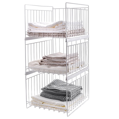 飘窗落地多层储物篮衣柜分层隔板