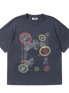 mocuishle（MCSL）「九龙城寨」竹节棉短袖T恤 PEACE DOVE TEE
