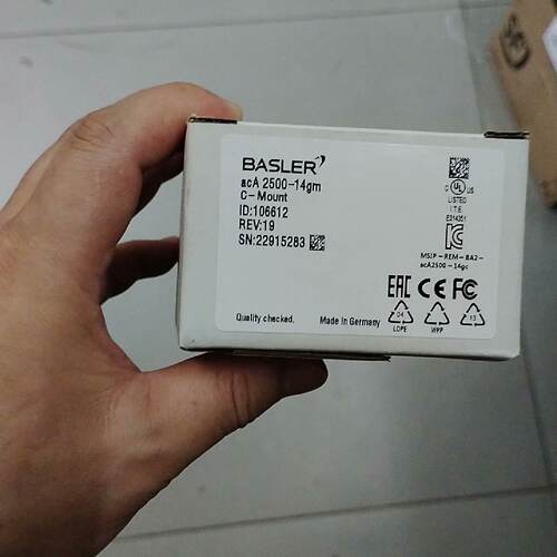 【请询价】巴斯勒ACA2500-14GM议价