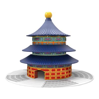 DIY手工小屋盖房子玩具
