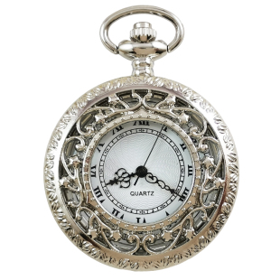 秘密花园怀表女款复古电子翻盖高颜值欧式高档女孩学生机械全自动