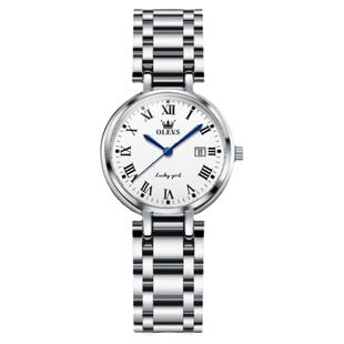 刘敏涛同款手表女士正品女款罗马简约钢带表时尚高级感2025年新款