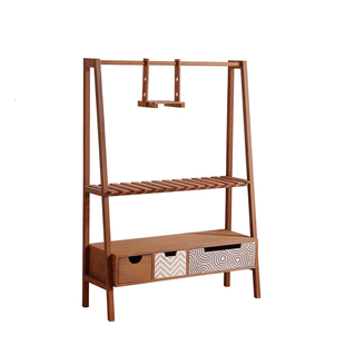 实木客厅花架阳台绿萝植物架室内防腐吊篮多肉花架宅寂风梯形花架