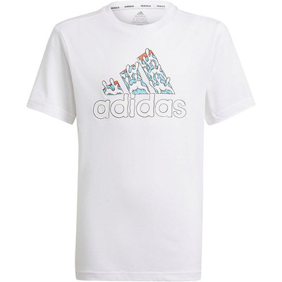 Adidas/阿迪达斯正品大童AARON KAI联名运动短袖T恤 GQ1141