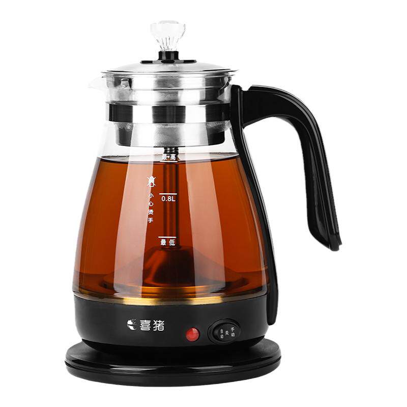 安化煮茶器全自动蒸汽安化黑茶专用壶花茶养生壶玻璃家用电煮茶壶