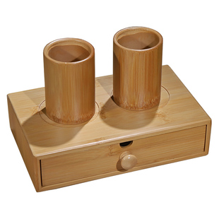 酒店牙具盒宾馆民宿一次性洗漱用品收纳盒卫生间台面易耗品盒