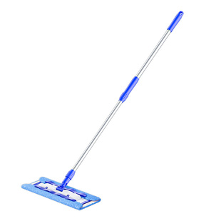 世家合金平板拖把夹抹布家用一拖净干湿两用夹布拖把吸水墩布拖布