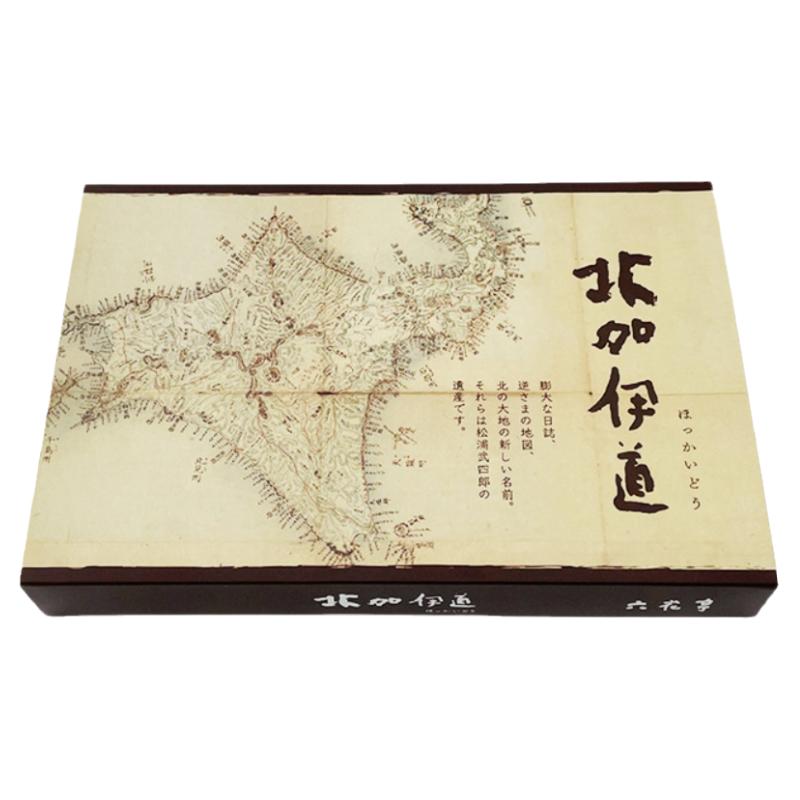 AaronHouse推薦日本北海道六花亭季節(jié)北加伊道紅豆夾心酥餅6枚