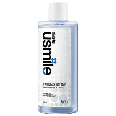 笑容加usmile护龈清新漱口水