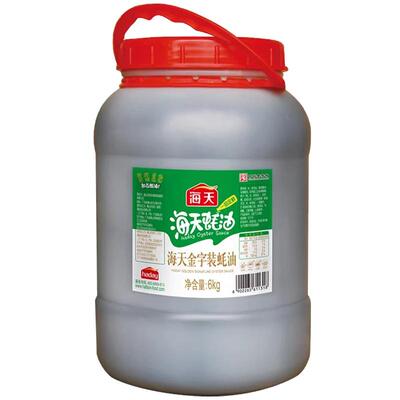 海天金字装蚝油齿颊留香6kg
