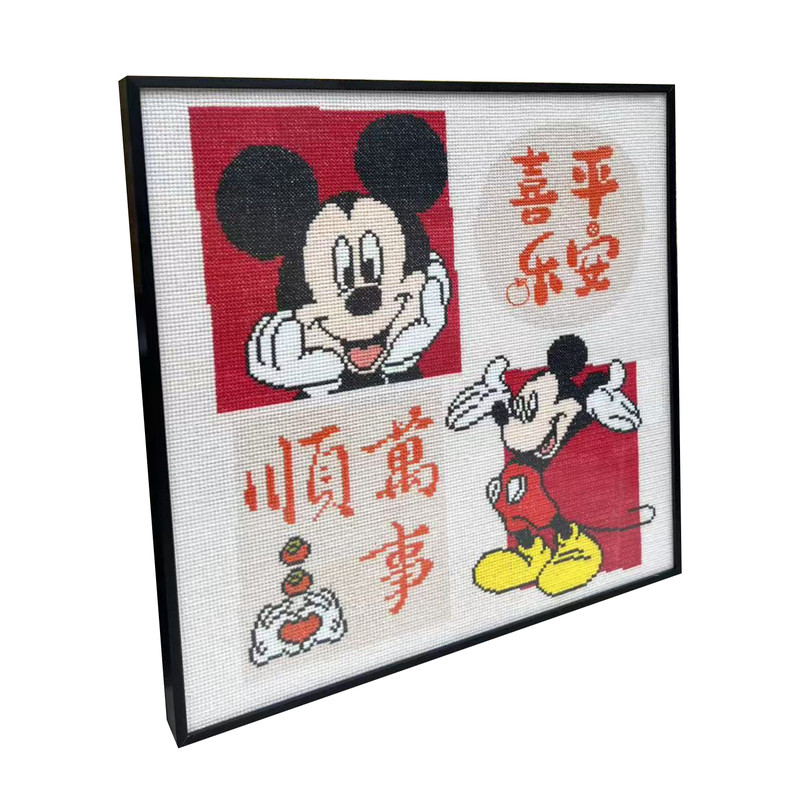 现代简约十字绣裱画框装裱定制相框广告装裱服务外框架钻石画裱框