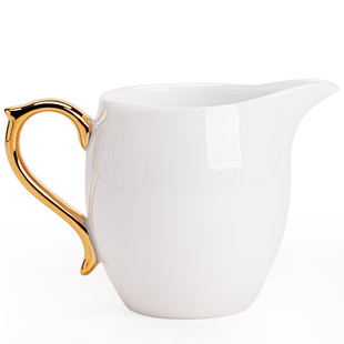 冰种玉瓷金玉满堂公道杯陶瓷家用茶道配件功夫茶具茶海分茶器匀杯