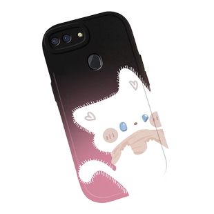 适用OPPOR15手机壳新款R15标准版x全包镜头R17液态硅胶软壳Pro男女R11s简约甜心猫咪R9s情侣r15防摔r17保护套