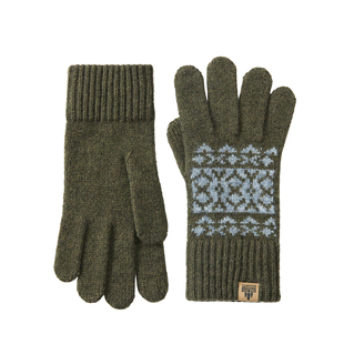 MISSION UV纯羊毛保暖手套男冬季针织加厚户外骑车防寒触屏手套