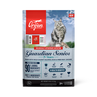 【官方旗舰】Orijen渴望八重守护老年猫进口营养全猫粮1.8/4.5kg