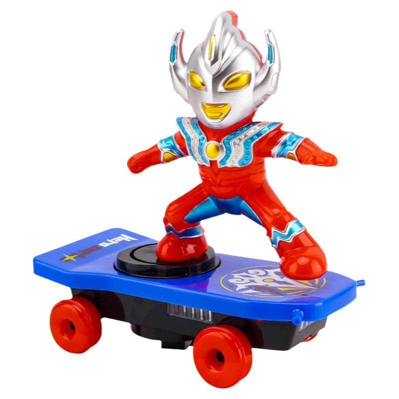 百变超人特技滑板车儿童电动玩具