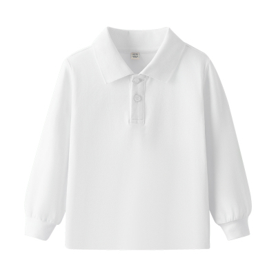 POLO衫加绒95%棉儿童春秋冬校服