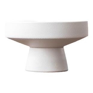 陶瓷高脚花盆桌面绿植花插盆水培高级剑山插花器皿禅意桌面盆景盆