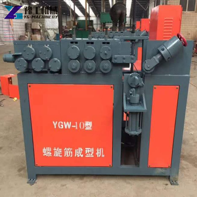 厂家直供全自动数控桥梁预应力螺旋筋成型机卷簧机螺旋筋成型机