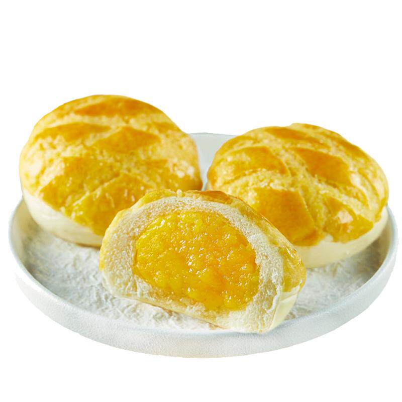 佶隆奶黄菠萝包外酥里软空气炸锅