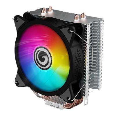 影驰 智能调速 热管直触 cpu风冷散热器 风影412C 4热管RGB