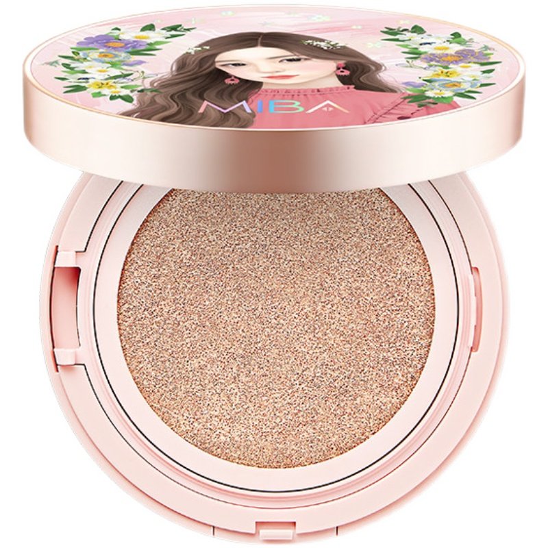 洪真英同款韩国miba蜜芭钙离子气垫bb气垫霜遮瑕保湿不卡粉不脱妆