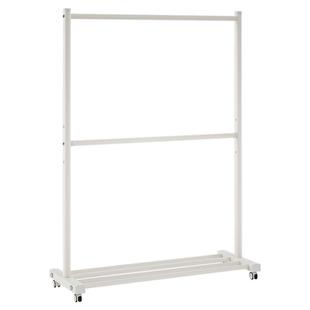 家用挂衣架加厚加粗置物架卧室衣帽架新款多功能放衣架双层晾衣架