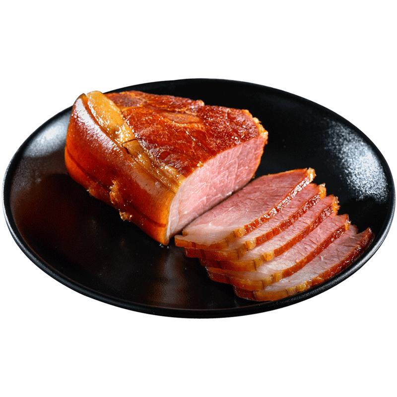 偏瘦 四川特产正宗柴火腊肉农家自制烟熏五花咸肉非湖南川味腊肠