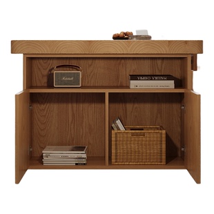 全实木大长书桌去客厅化写字桌一体餐桌带抽屉办公书法桌家用书桌