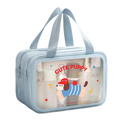 便携大容量洗漱包干湿分离化妆包